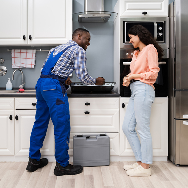 can you provide an estimate for cooktop repair before beginning any work in Hamburg